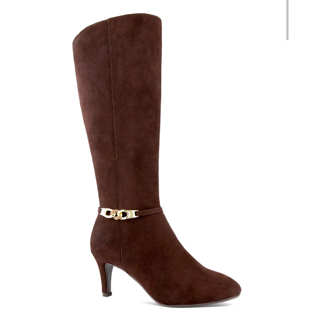 Karen Scott Hanna Dress Boot Chocolate color
